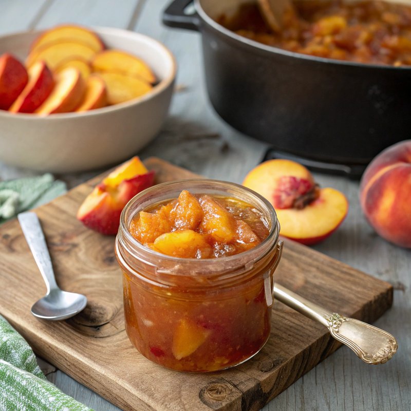 Homemade Nectarine Jam