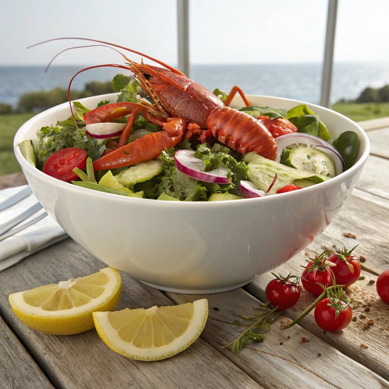 Refreshing Crayfish Salad