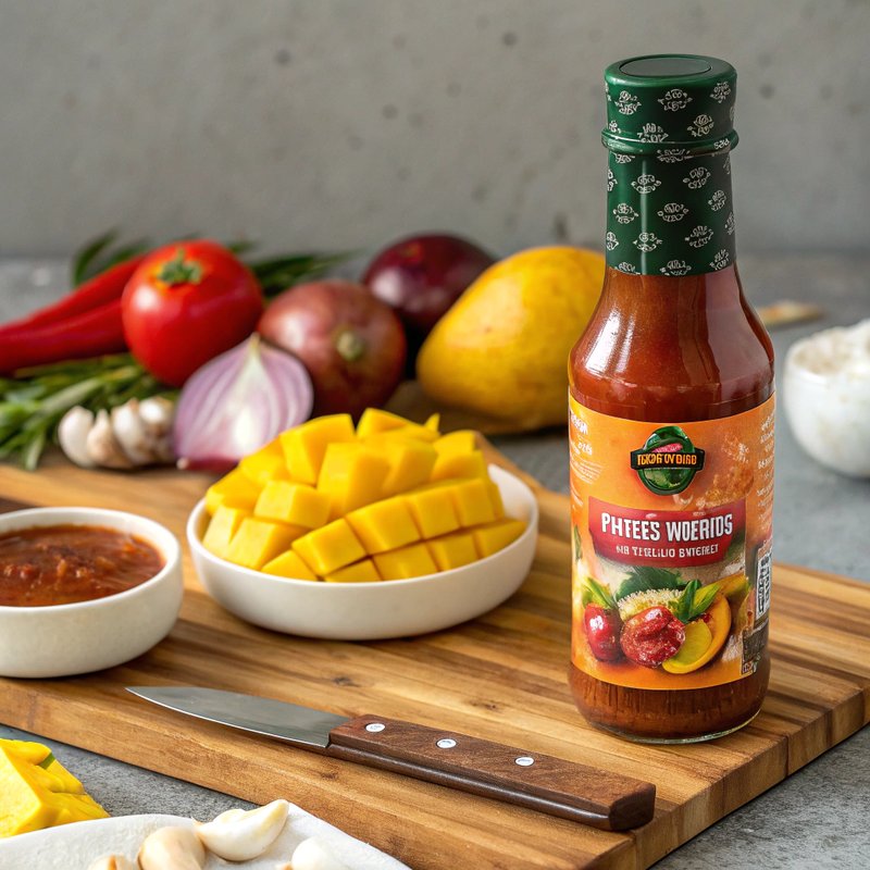 Tropical Mango BBQ Sauce