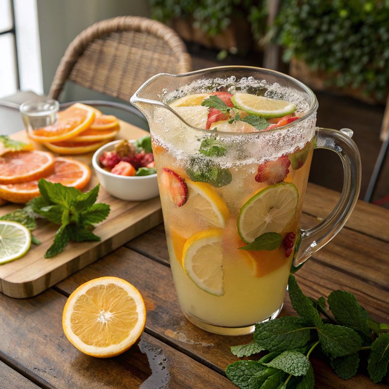 Classic Spanish Cava Sangria