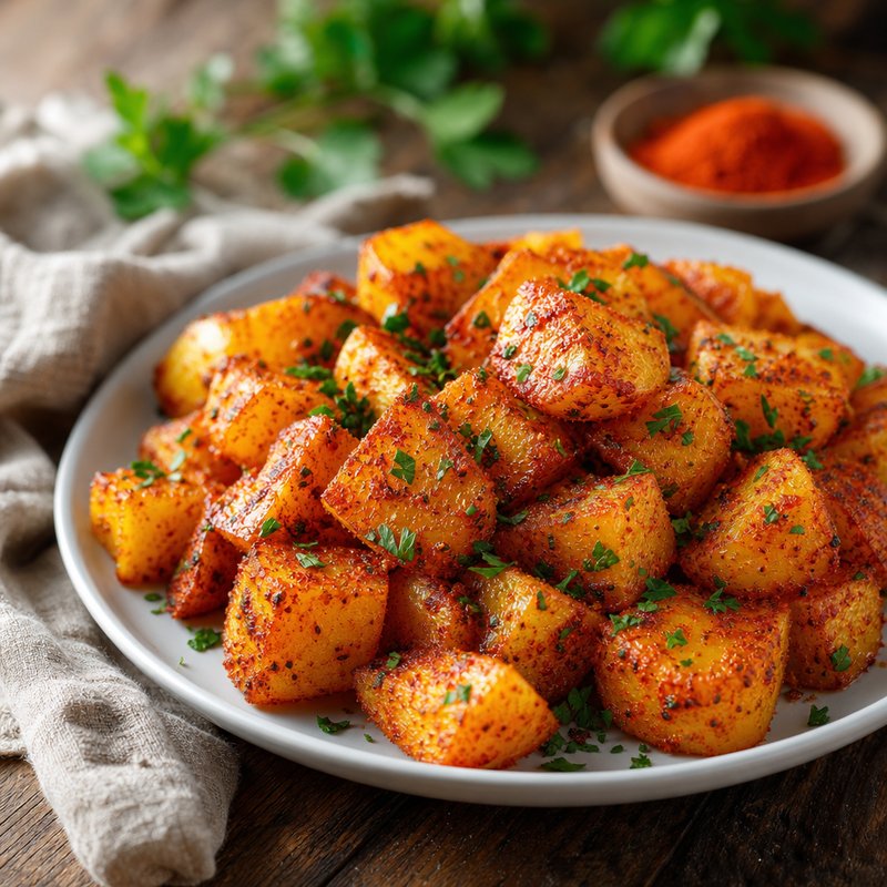 Smoked Paprika Country Potatoes - Indulge in the comforting flavors of Smoked Paprika Country Potatoes, a dish that transforms simple potatoes into a mouthwatering side with a smoky tw