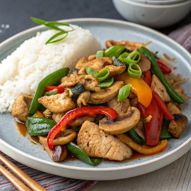 Gai Pad King (Thai Ginger Chicken)