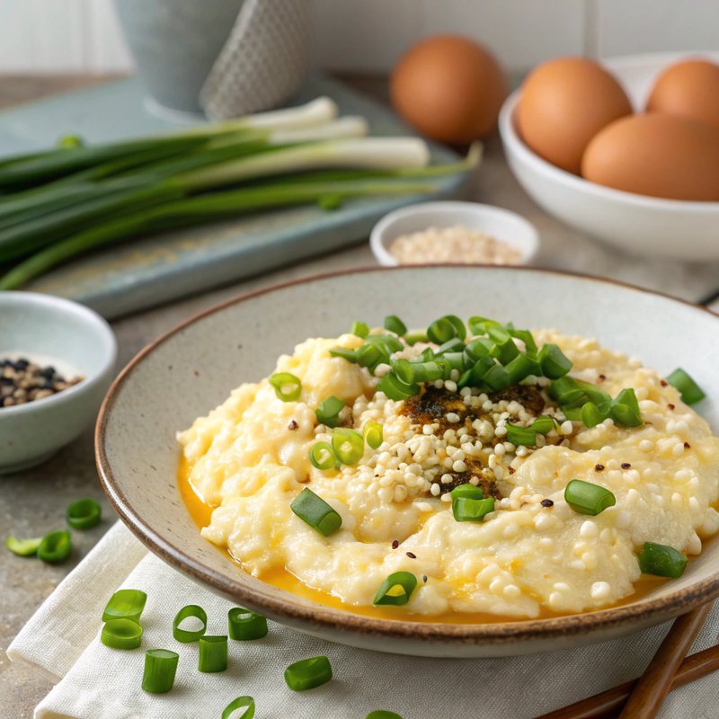 Gyeran Jjim (Korean Steamed Eggs)