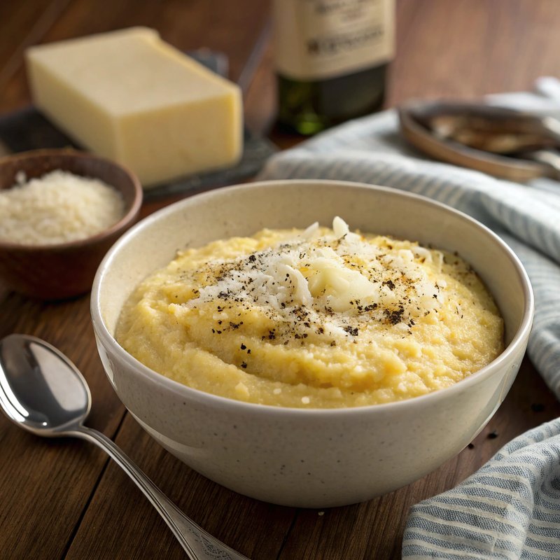 Creamy Parmesan Polenta