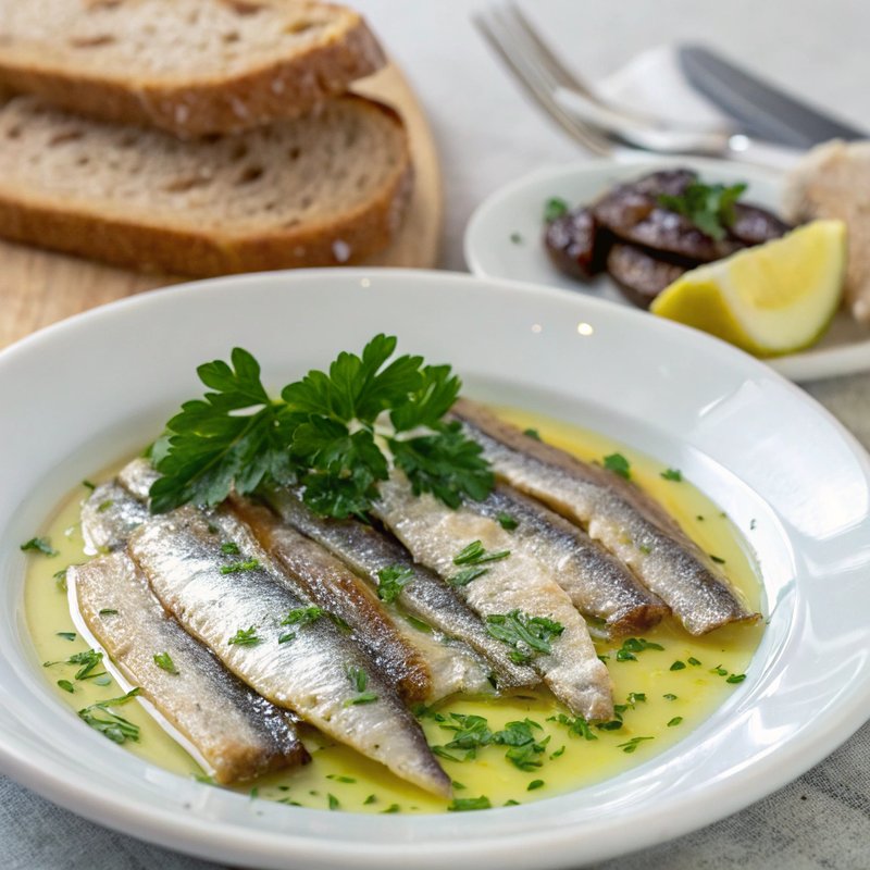 Anchoas en Vinagre