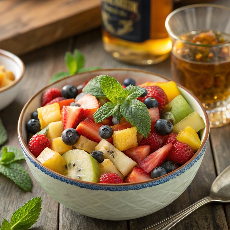Irish Whiskey Fruit Salad