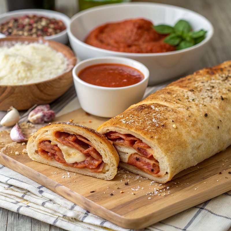 Pepperoni Stromboli