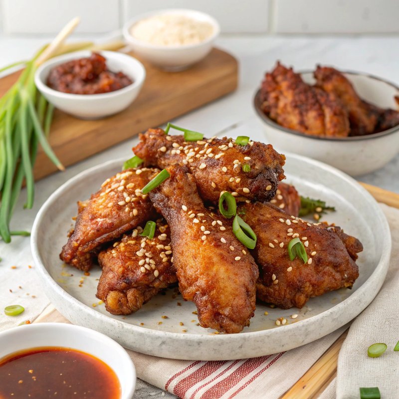 Air Fryer Korean Fried Chicken