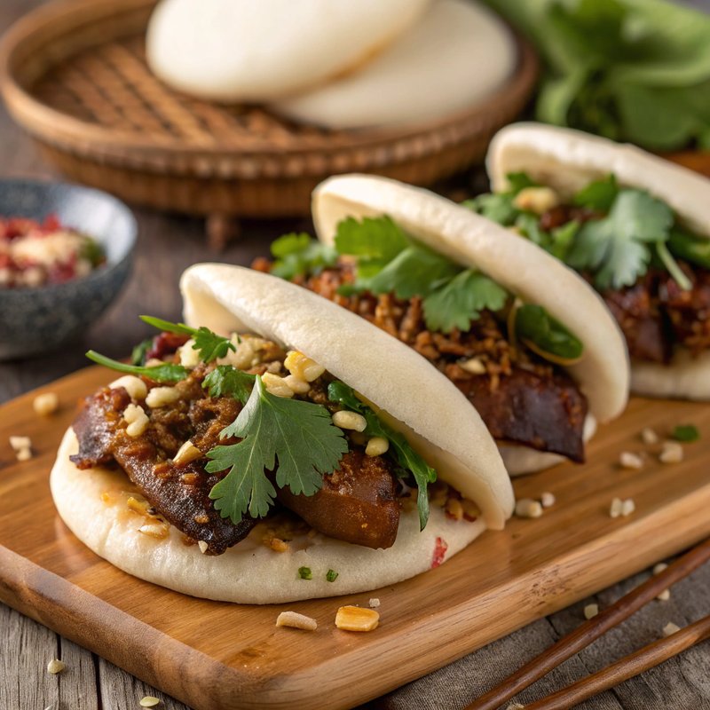 Gua Bao - Taiwanese Pork Belly Buns