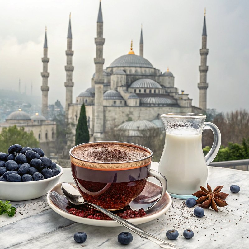 Blue Mosque Berry Coffee