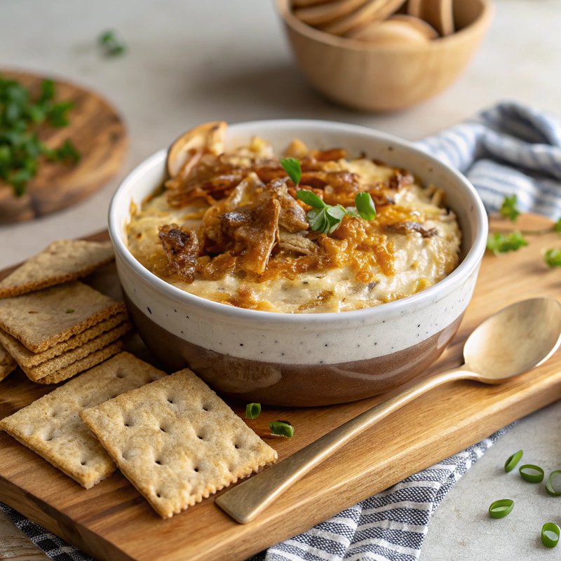 Baked Caramelized Onion Dip
