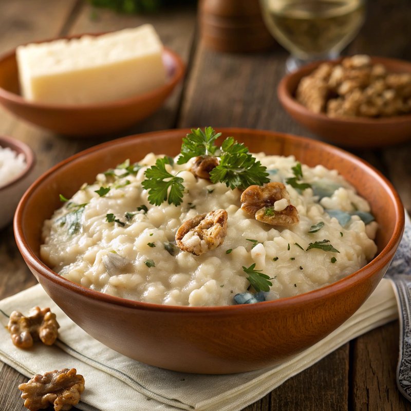 Risotto al Gorgonzola e Noci