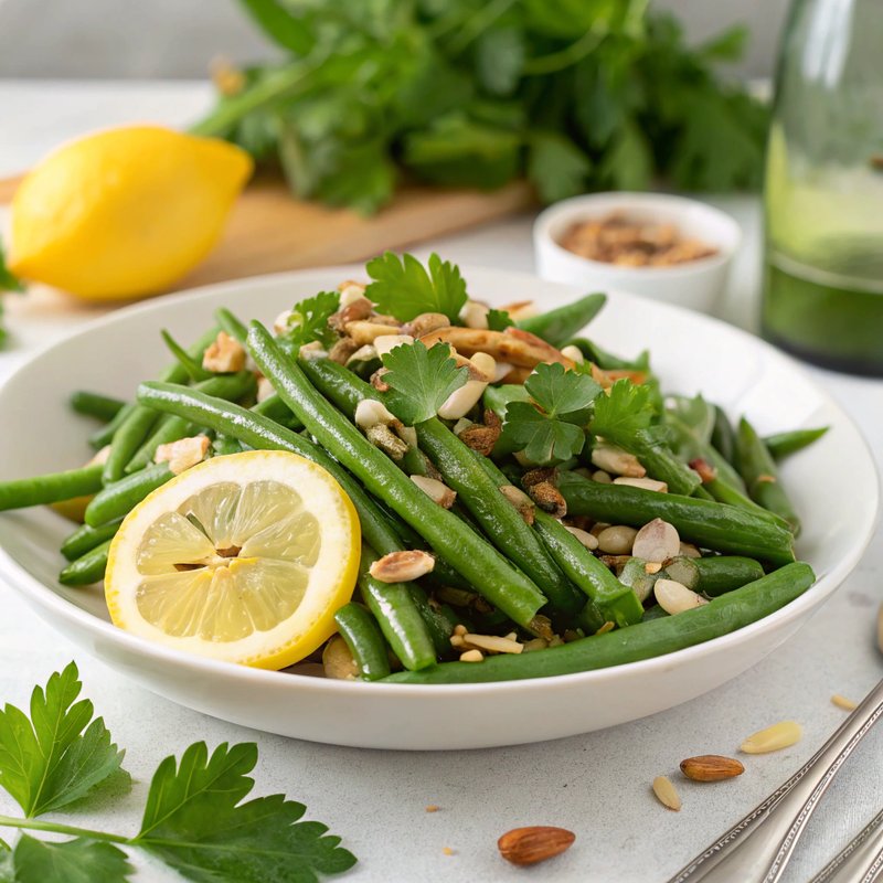 Refreshing Green Bean and Lemon Salad