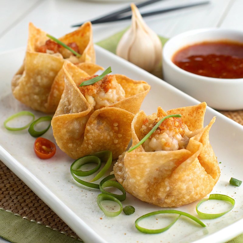 Crispy Prawn Wontons