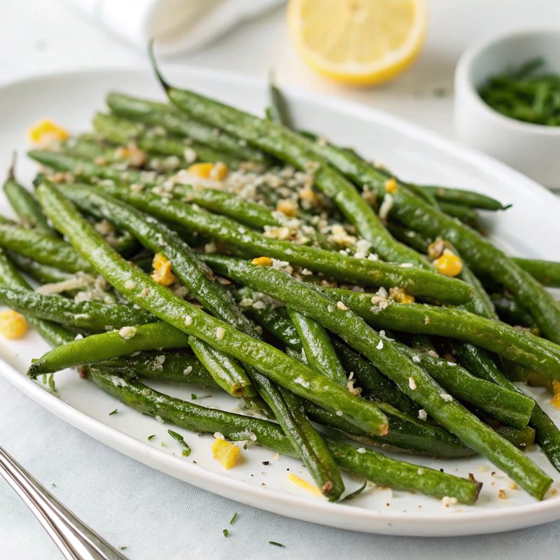 Garlic Roasted Green Beans