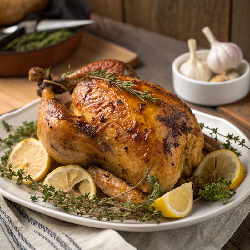 Roasted Thyme Chicken