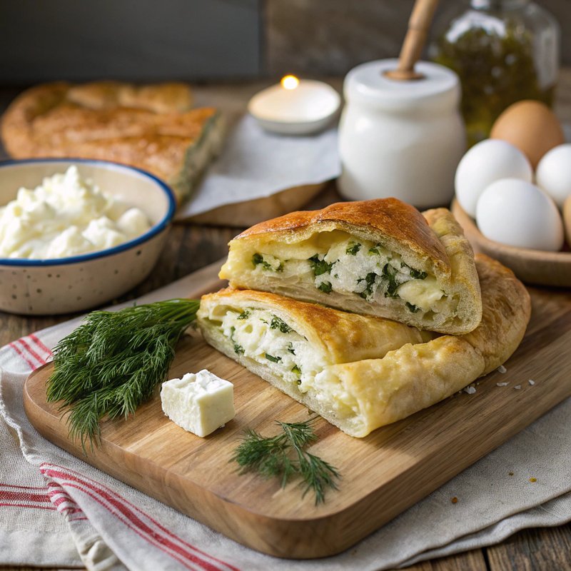 Tartra - Romanian Cheese Pie