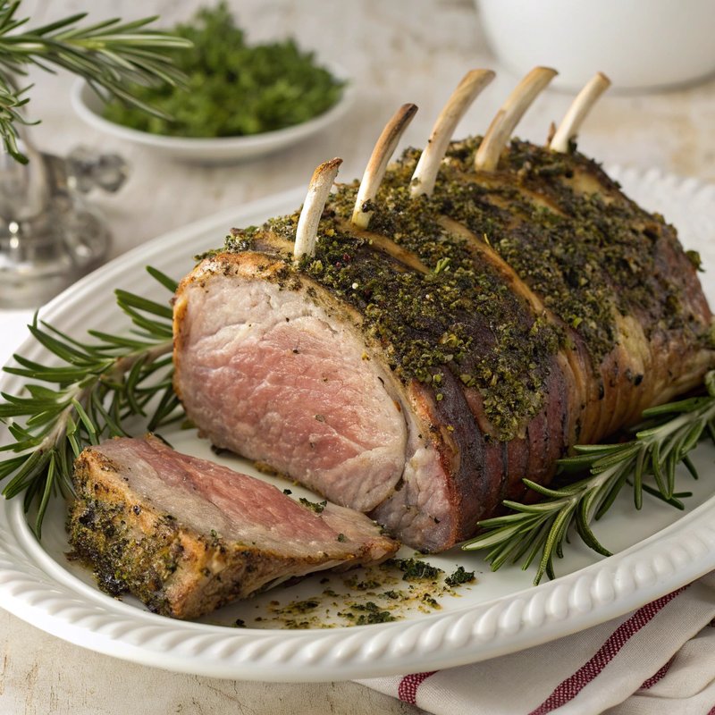 Herb-Crusted Rib Roast