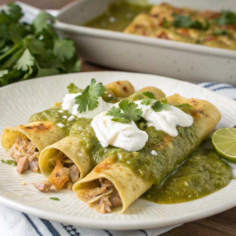 Enchiladas Verdes