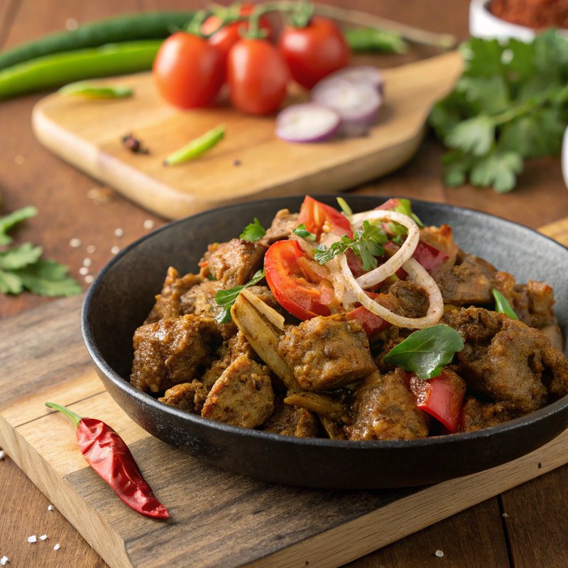 Bhuteko Masu - Nepali Stir-Fried Meat