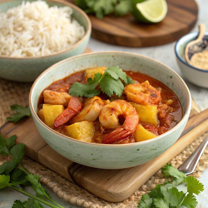 Prawn and Pineapple Curry