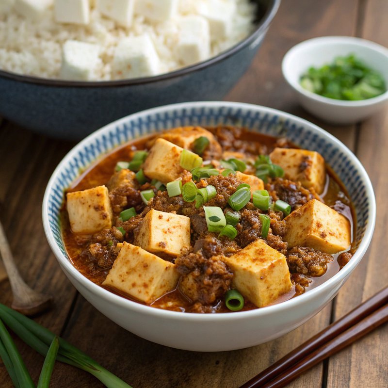 Mapo Tofu with Minced Meat