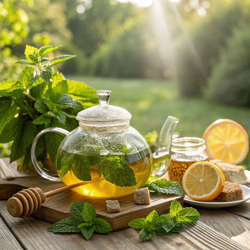 Refreshing Mint Tea