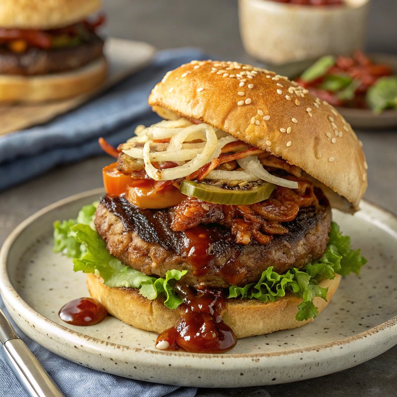 Korean BBQ Burger