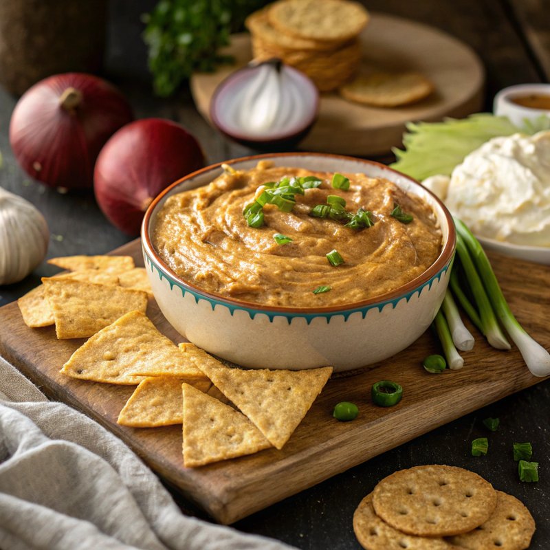 Caramelized Onion and Cream Cheese Dip
