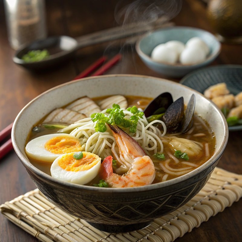 Enhanced Seafood Ramen