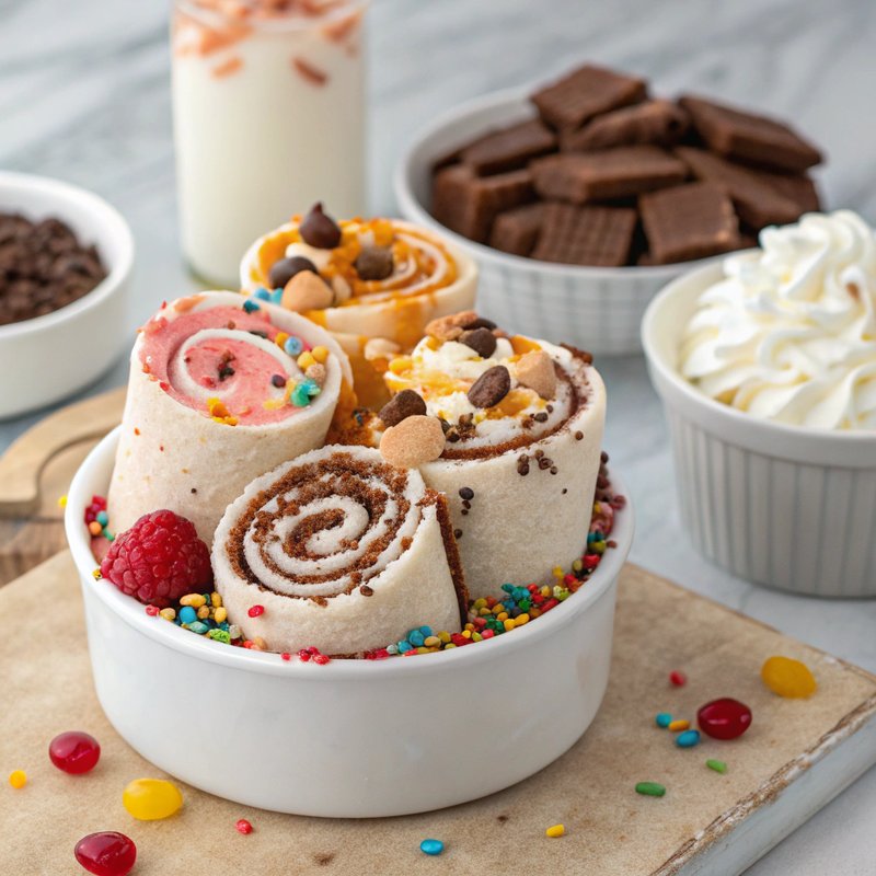 Rolled Ice Cream