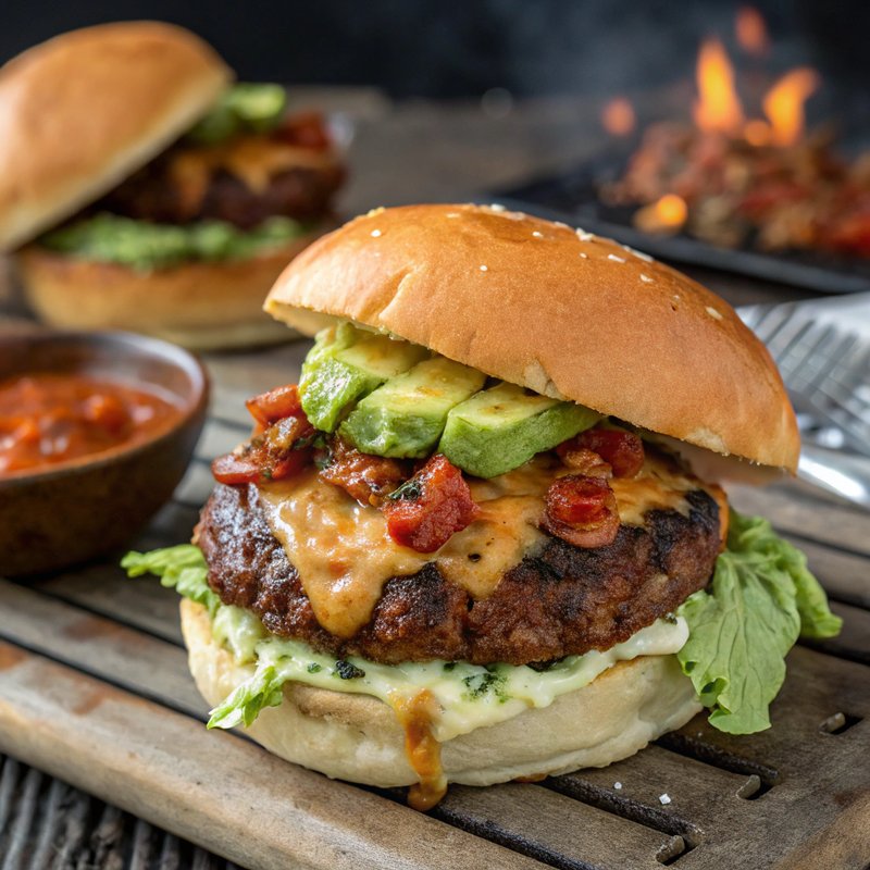 Queso Fundido Burger