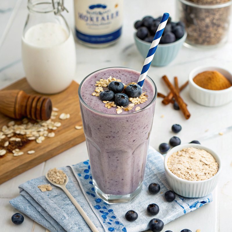 Blueberry Pancake Protein Shake