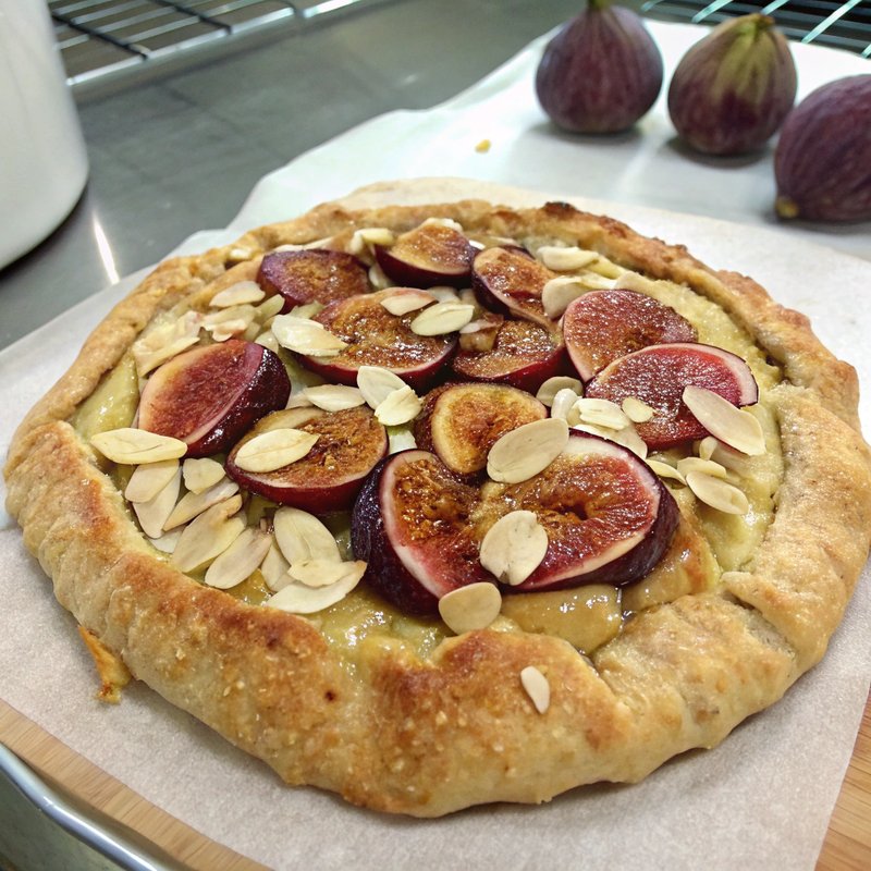 Fig and Almond Galette