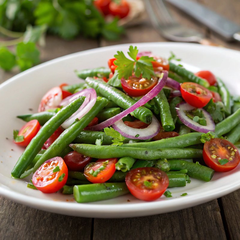 Green Bean Salad with Tangy Vinaigrette