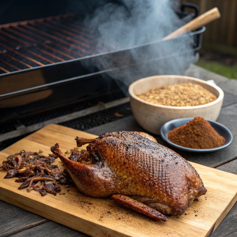 Authentic Smoked Duck