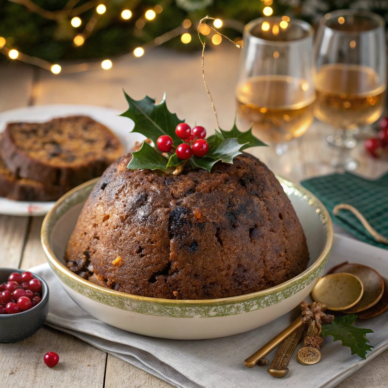Traditional British Plum Pudding