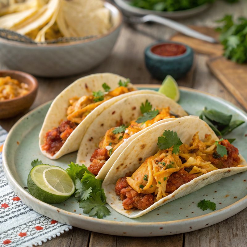 Kimchi and Cheese Street Tacos