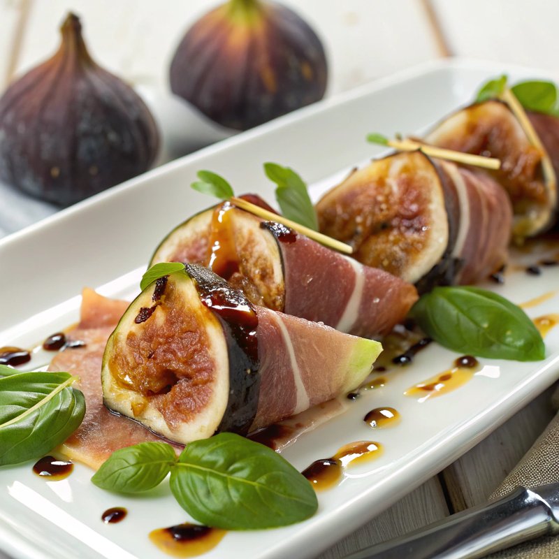 Fig and Honey Glazed Figs with Prosciutto