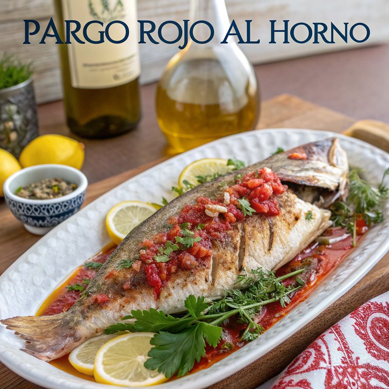 Pargo Rojo al Horno