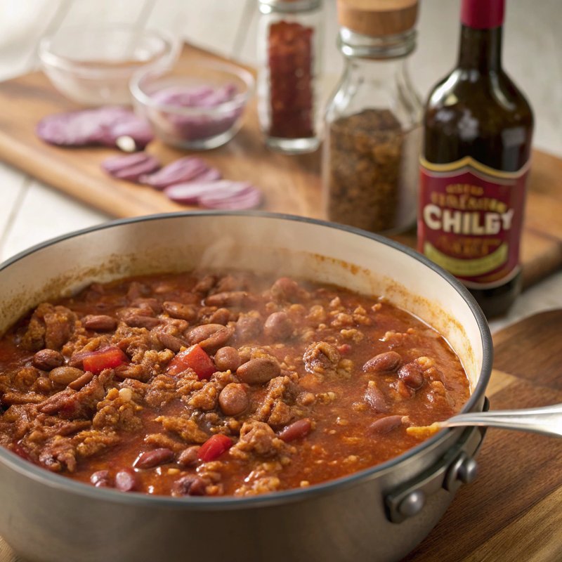 Hearty Pinto Bean and Turkey Chili