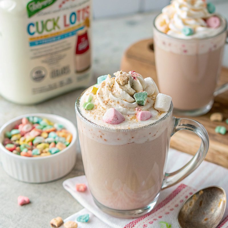 Magically Delightful Lucky Charms Latte