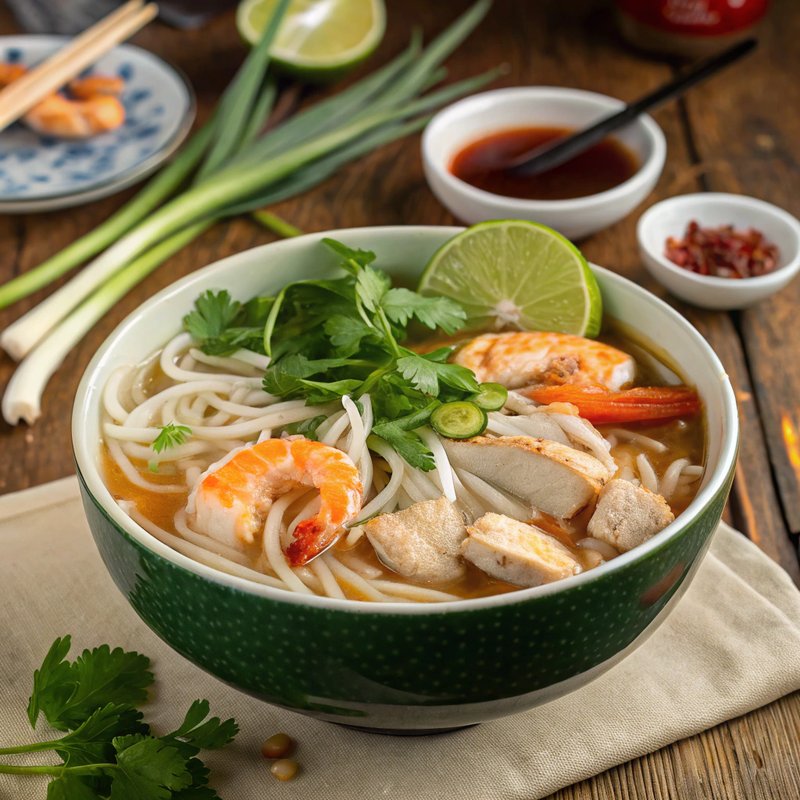 Hu Tieu (Vietnamese Noodle Soup)