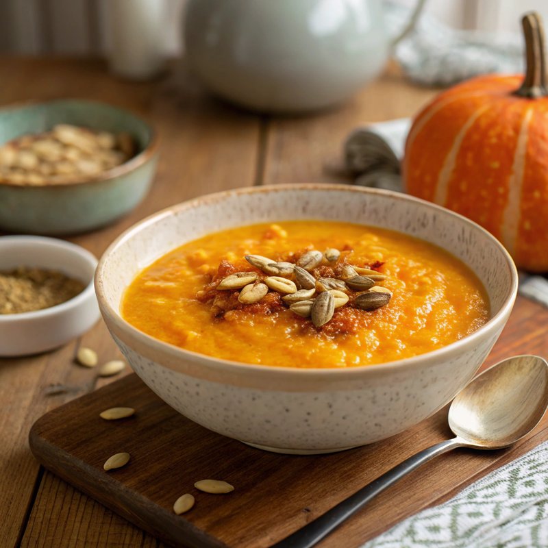 Hobakjuk (Korean Pumpkin Porridge)