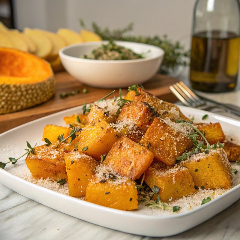 Parmesan Roasted Butternut Squash