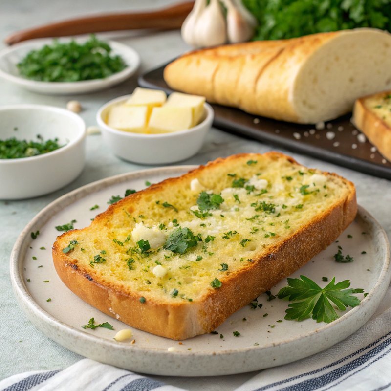 Air Fryer Garlic Bread