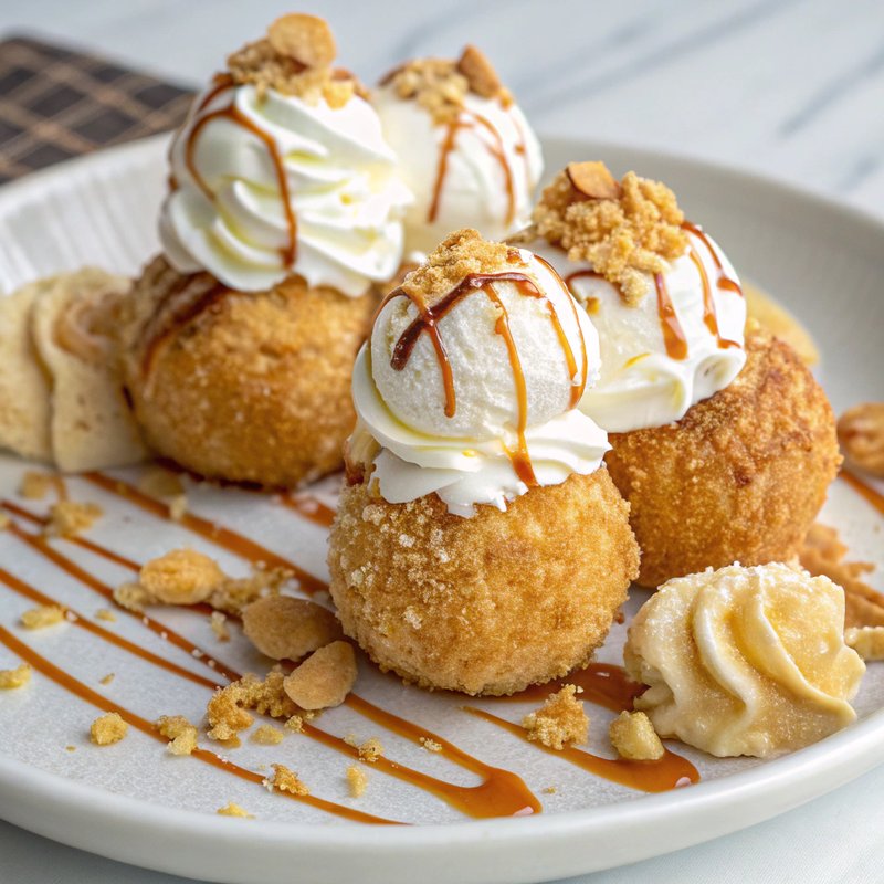 Hielo Frito (Fried Ice Cream)