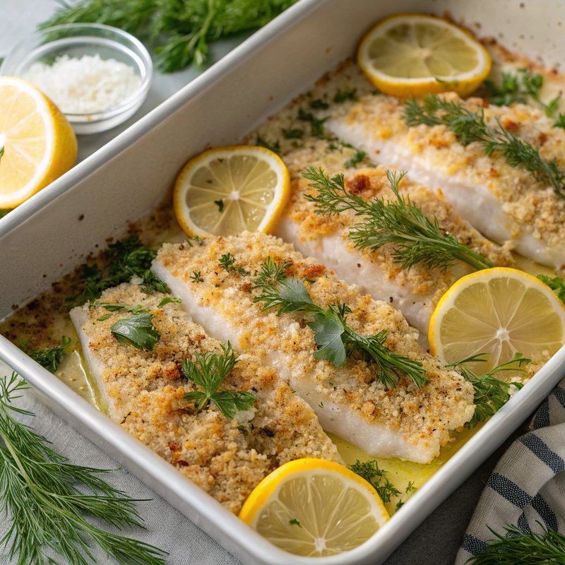 Enhanced Boston Baked Scrod