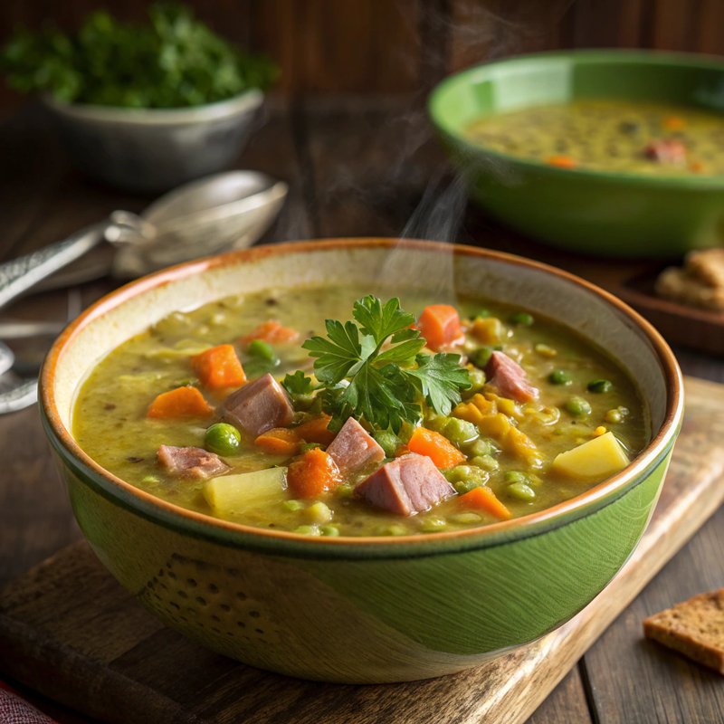 Smoky Split Pea Chowder