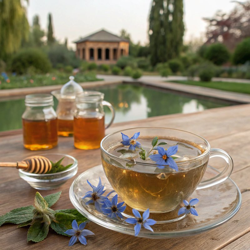 Chai Gol Gavzaban (Exotic Borage Tea)